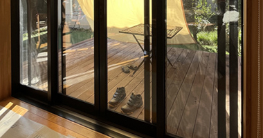 窓リノベ対策前のリビング窓